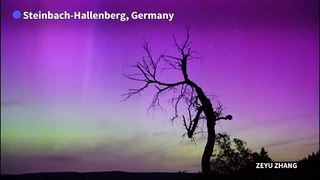 First 'extreme' solar storm in 20 years brings Northern Lights to European skies