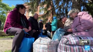 Hundreds evacuated from Ukraine border after Russian offensive