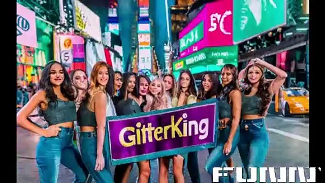 Michael The GlitterKing - Manhattan Protesters Loves GlitterKing ( Funny AI Vid )