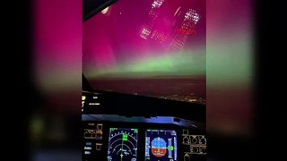 Türk pilotların gözünden kuzey ışıkları