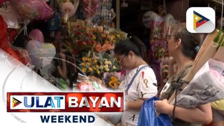 Mga tindahan ng bulaklak sa Dangwa sa Maynila, maagang dinagsa ng mamimili para sa Mother's Day