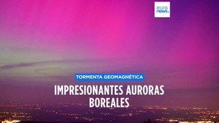Auroras boreales en España producto de la tormenta solar más potente de los últimos 21 años