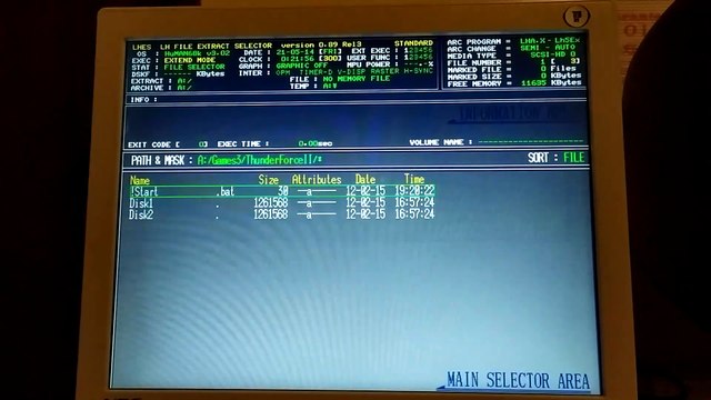 Japanese Computer - Sharp X68000 (Test 3)