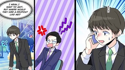 My boss makes fun of me for being uneducated, but one of my pretty clients...