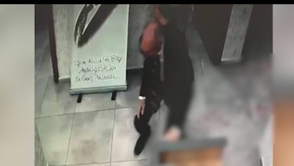 Eyüpsultan'da öğrencisi tarafından öldürülen müdürün son görüntülerine ulaşıldı