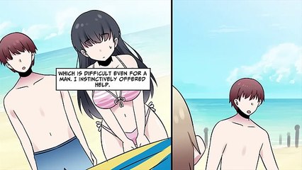 I hit on a cute girl at the beach... The next day at work...