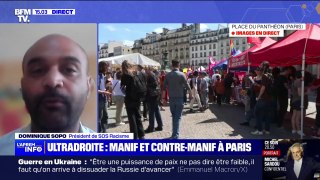 Dominique Sopo (président de SOS Racisme) sur la manifestation d'ultradroite organisée à Paris: 
