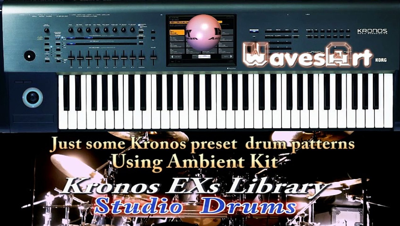 Korg Kronos EXs Library Studio Drums