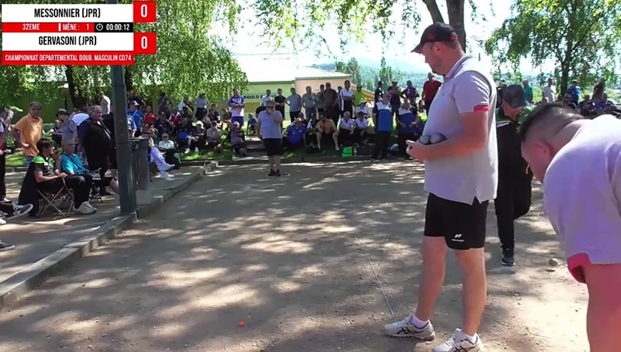 MINI WebTV Pétanque : Championnats doublette seniors et tête-à-tête féminin de Haute-Savoie à Thonon-les-Bains