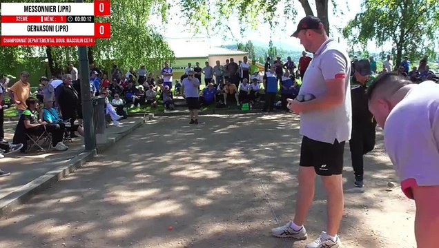 MINI WebTV Pétanque : Championnats doublette seniors et tête-à-tête féminin de Haute-Savoie à Thonon-les-Bains