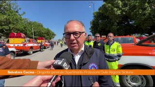 Incendi in Sicilia, consegnati 70 mezzi a volontari Protezione Civile