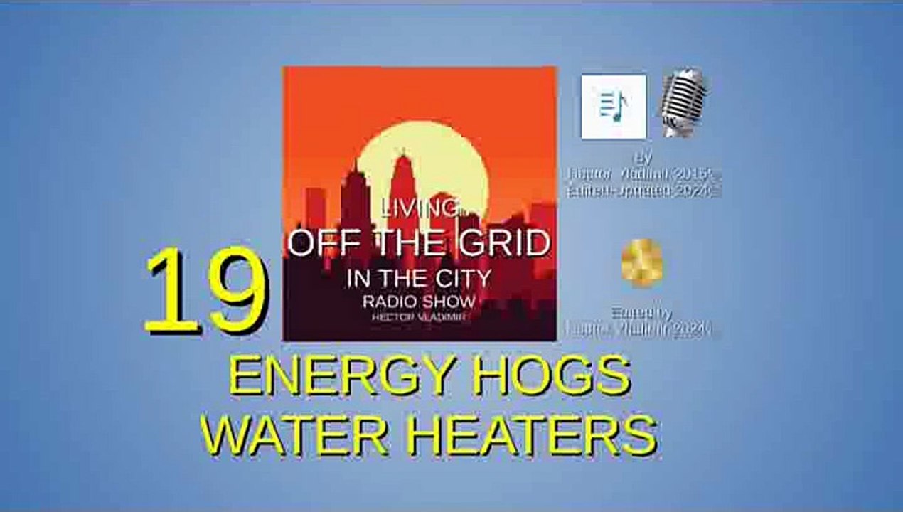19 Energy hogs - Water heaters