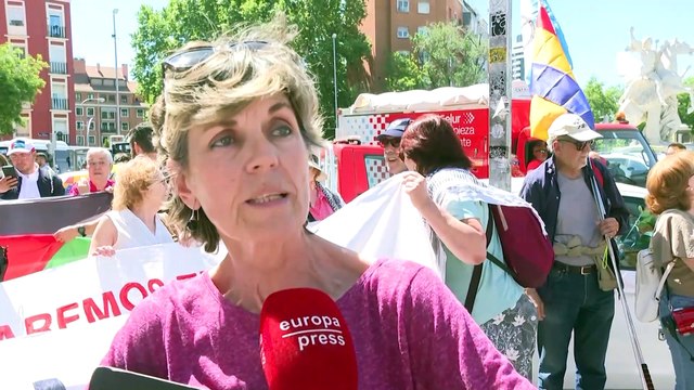 Miles de personas se manifiestan en toda España a favor de Palestina