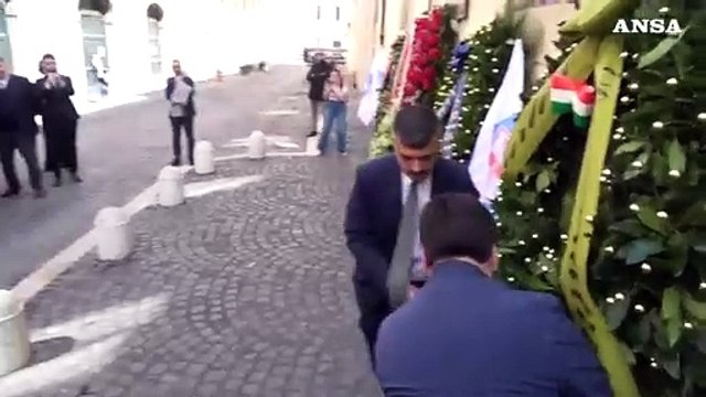 Roma, Aldo Moro: Schlein e il Pd depongono una corona