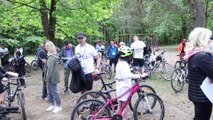 echodnia.eu 150 osób w rowerowym rajdzie spod Stadionu Leśnego w Kielcach
