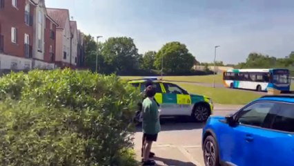 Emergency services were called to an incident in Bridgefield, Ashford