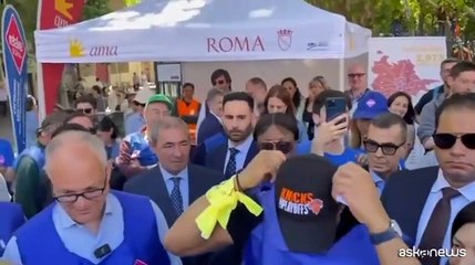 Il sindaco di New York Adams partecipa a "Roma Cura Roma"