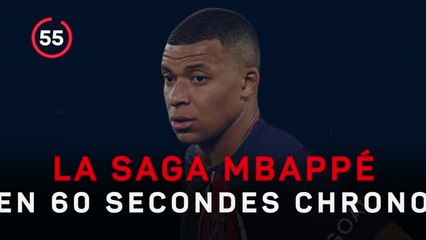 PSG - La saga Mbappé en 60 secondes chrono