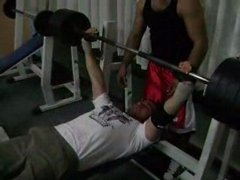 Bench Press 110 kg 242 lb @70 kg bodweight