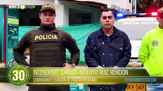 Estaban cansados de los hurtos Capturaron cuatro integrantes de Los Heliconios en el sector Chuscal, Antioquia