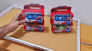Unboxing and Review of Pull Back Racing Cars Toy Alloy Vehicles Set Model Cars Christmas Birthday Gift for Kids Mini Car Toy Set for Boy  Girl