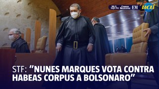 Nunes Marques vota contra habeas corpus que impediria Bolsonaro de ser preso