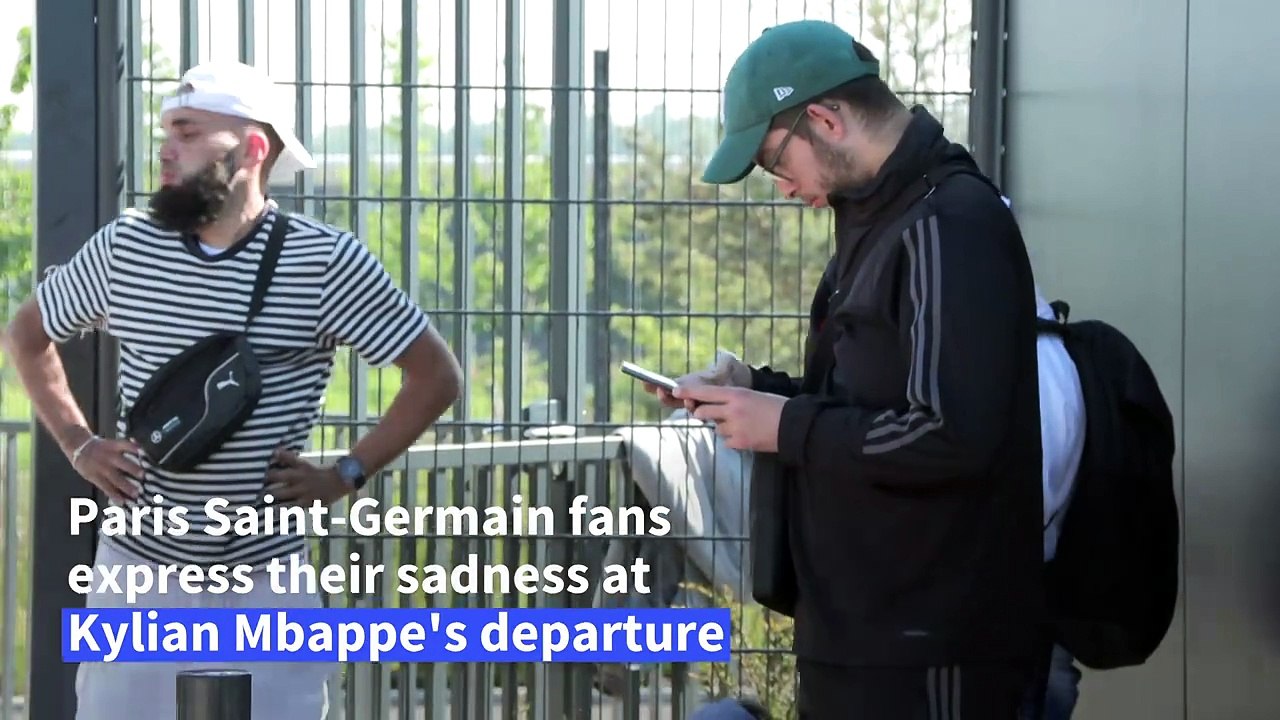 PSG fans 'sad' as football star Kylian Mbappe a...