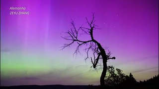 Tempestade solar 'extrema' garante auroras polares espetaculares