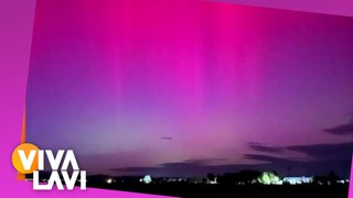 Auroras boreales son visibles en México tras tormenta solar