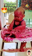 Try Not To Laugh, Baby Eating Funny videos #trending