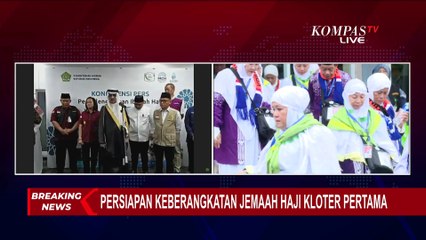 Télécharger la video: BREAKING NEWS - Kata Menag soal Persiapan Keberangkatan Jemaah Calon Haji Kloter 1 Embarkasi Jakarta