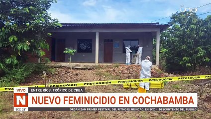 Nuevo caso de feminicidio cbba