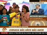Pdte. Maduro envía saludo amoroso a los abuelos y abuelas de la parroquia San Agustín en Caracas
