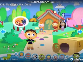 PBS Kids Play Super Why! Demo