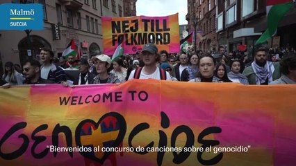 Protestas contra Israel por su participación en la final de Eurovisión