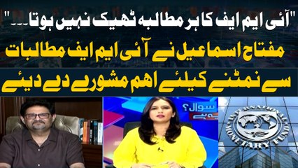 "IMF ki har Demand Theek nahi Hoti" Miftah Ismail's Big Statement