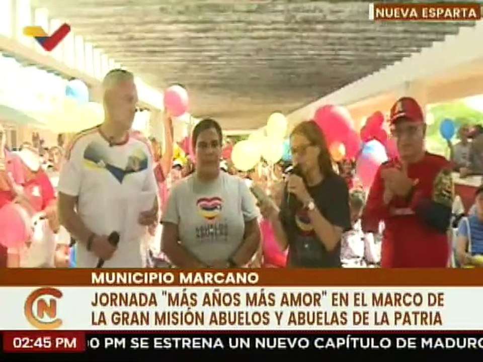 Nva. Esparta | Jornada "Más año, Más amor" favorece a los abuelos y abuelas del mcpio. Marcano