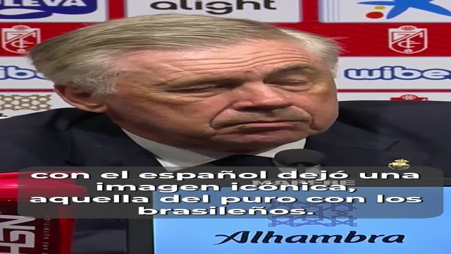 ANCELOTTI y la FRASE de su CELEBRACIÓN MAÑANA: los PUROS y los BRASILEÑOS
