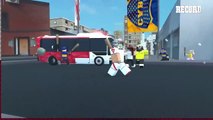 HINCHAS DE BOCA JUNIORS ATACAN AUTOBÚS DE RIVER PLATE EN LA COPA ROBLOX