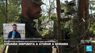 Informe desde Vilna: primera ministra lituana propone enviar soldados a Ucrania