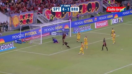 Confira o quarto gol do Sport contra o Brusque.