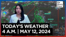 Today's Weather, 4 A.M. | May 12, 2024