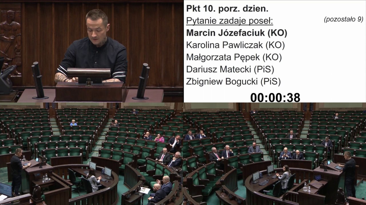 Marcin Józefaciuk: Wydaje się, że ma ON za zadanie wprowadzenie państwa kościelnego