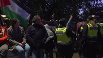 Israel’s Eurovision performance jeered by pro-Palestinian protesters in Malmo fanzone