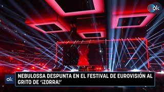 Nebulossa despunta en el Festival de Eurovisión al grito de ‘¡Zorra!’