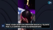 Israel acaba quinto en Eurovisión gracias al televoto pese a la campaña contra su representante