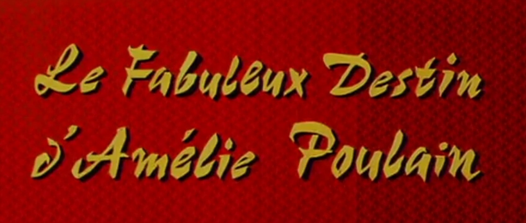 LE FABULEUX DESTIN D'AMÉLIE POULAIN (2001) Bande Annonce VF - HQ