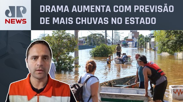 Força-tarefa de São Paulo ajuda vítimas do Rio Grande do Sul; capitão Farina comenta