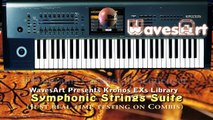 Korg Kronos EXs Library Symphonic Strings Suite (part 2)