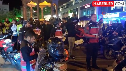 Kuryeler 'Ata Emre' için kornalarını çaldı